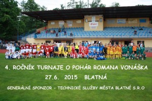 4. Ročník turnaje o pohár Romana Vonáška  27.6. 2015 (381) 